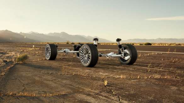 BMW X7 med integrert active steering BMW X7 med integrert active steering