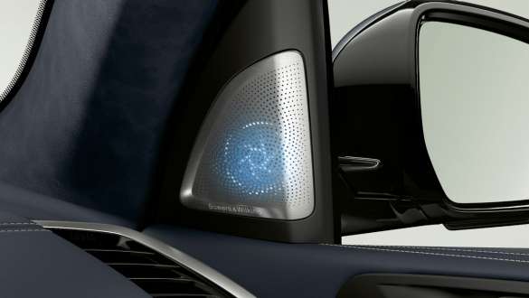 Bowers & Wilkins Diamond surroundlydsystem BMW X7 G07 Bowers & Wilkins Diamond surroundlydsystem BMW X7 G07 nærbilde