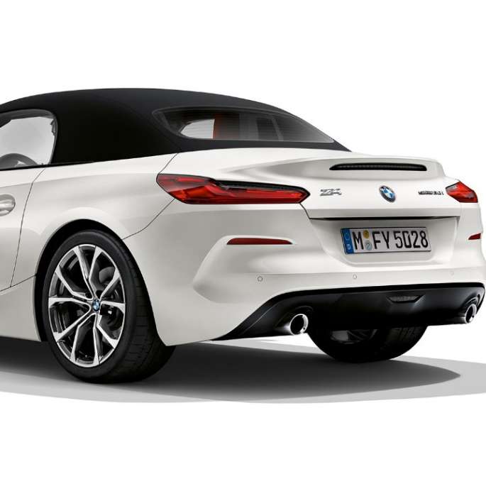 BMW Z4 Roadster, Modell Sport Line BMW Z4 Roadster, Modell Sport Line sett skrått bakfra