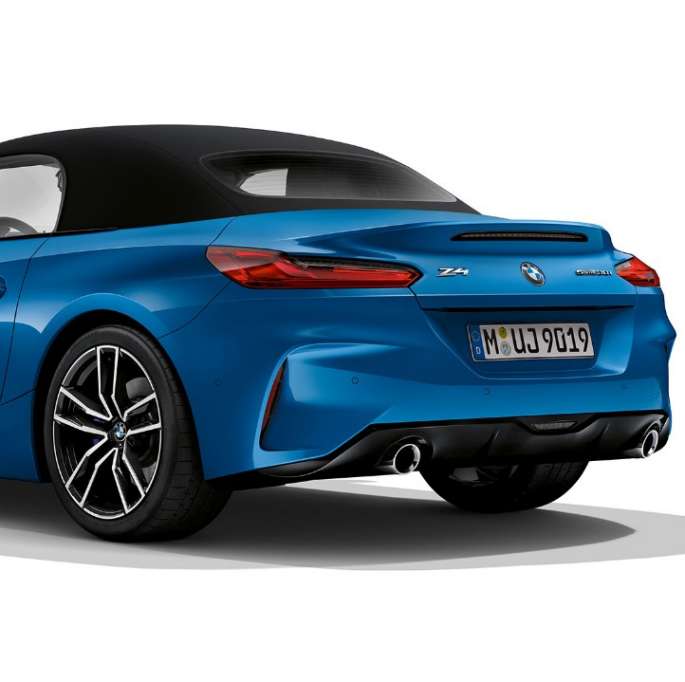 BMW Z4 Roadster, Modell M Sport BMW Z4 Roadster som Modell M Sport sett skrått bakfra