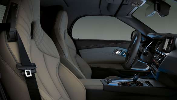 Kupeen til BMW Z4 Roadster Kupeen til BMW Z4 Roadster med bakgrunnsbelysning