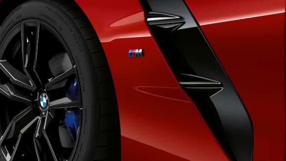 BMW Z4 Roadster med air breather BMW Z4 Roadster med air breather og forhjul