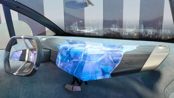 Shy Tech BMW i Vision Circular 2021 BMW i Vision Circular 2021 visjonsbil interiørdesign Shy Tech