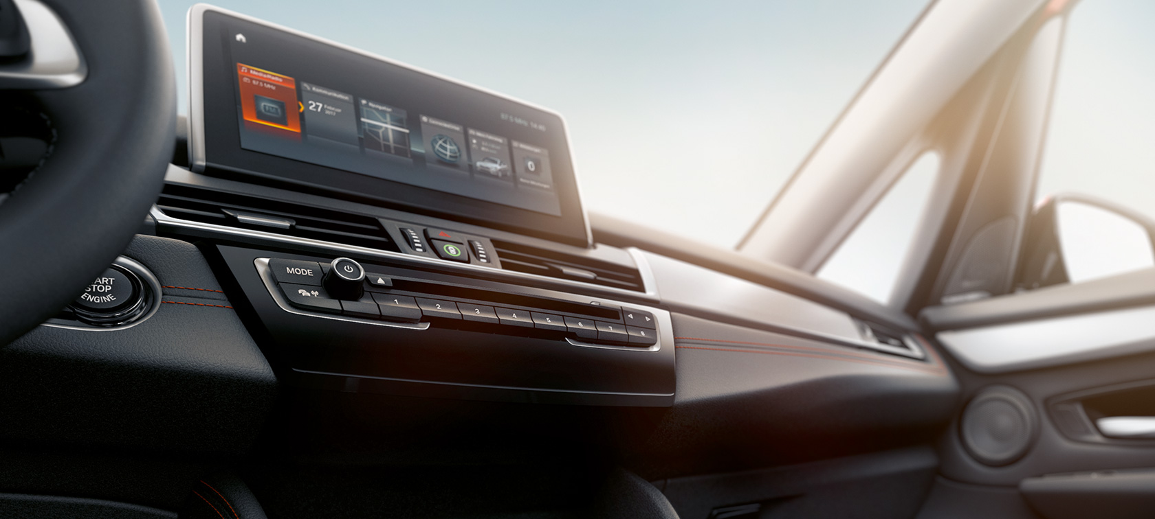 Control Display BMW 2-serie Active Tourer Control Display BMW 2-serie Active Tourer F45 2018 Kupé