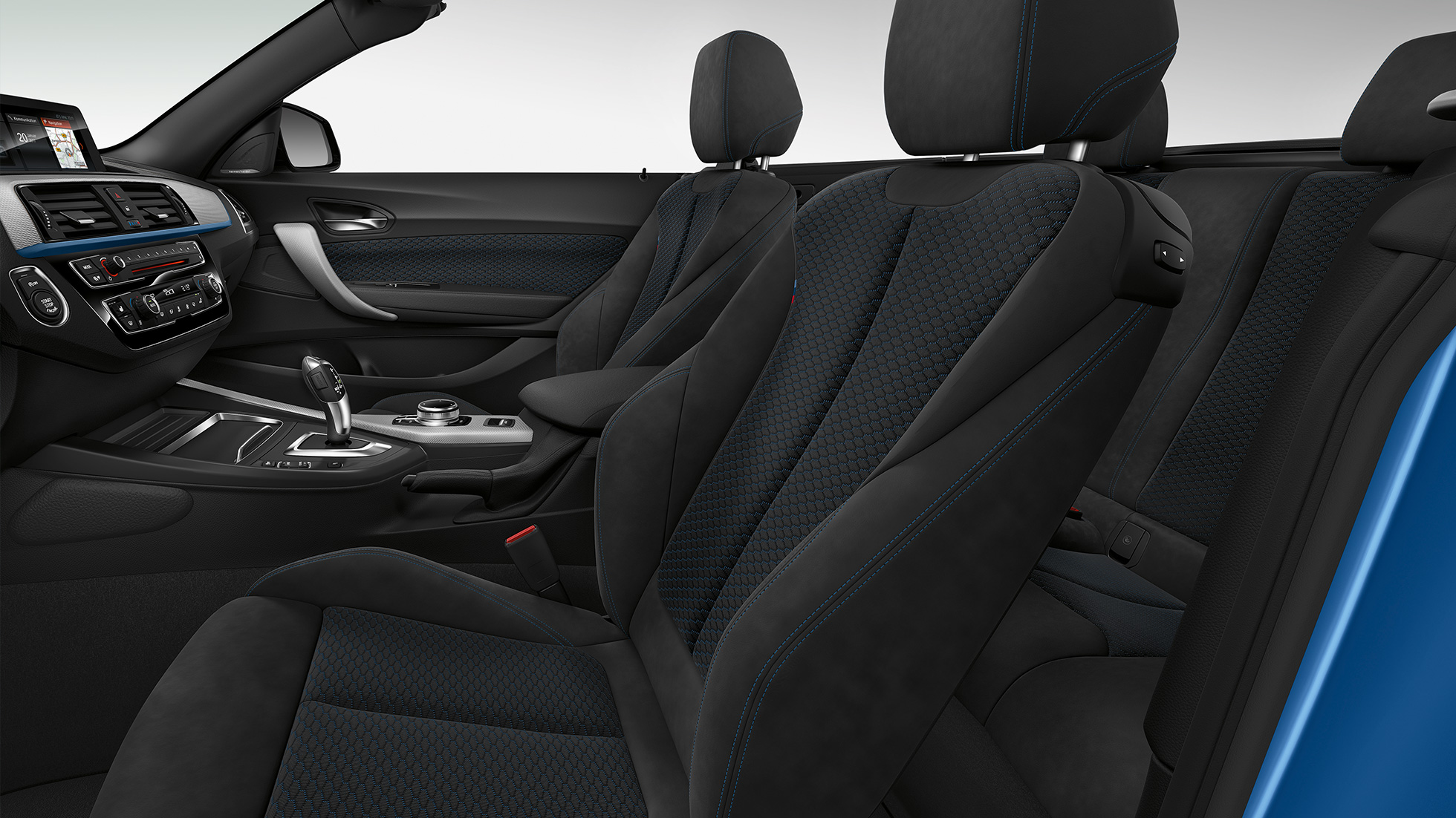 BMW 2-serie Cabriolet, Model M Sport innvendig design BMW 2-serie Cabriolet, Model M Sport innvendig design