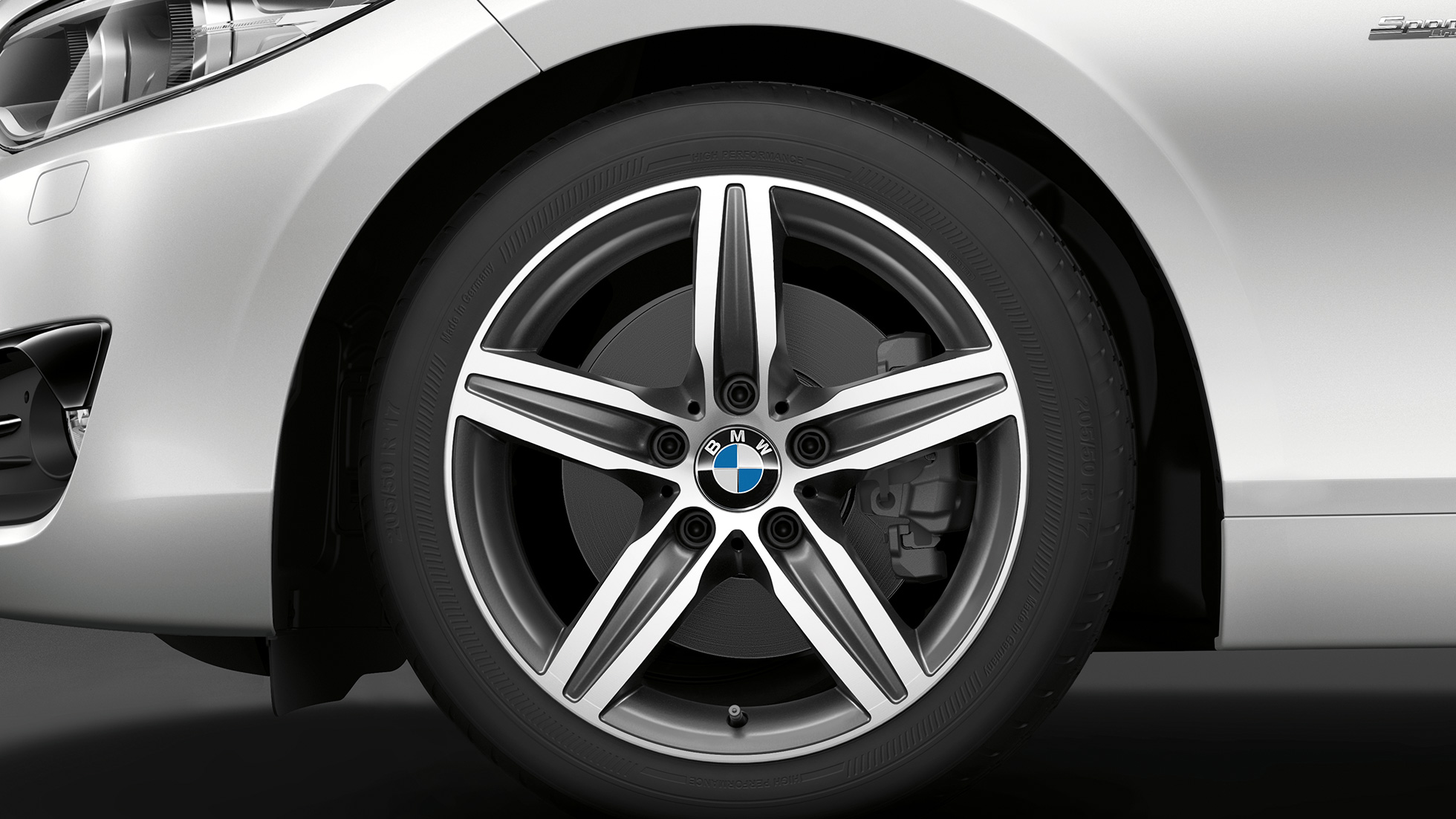 BMW 2-serie Cabriolet, Model Sport Line hjul BMW 2-serie Cabriolet, Model Sport Line hjul