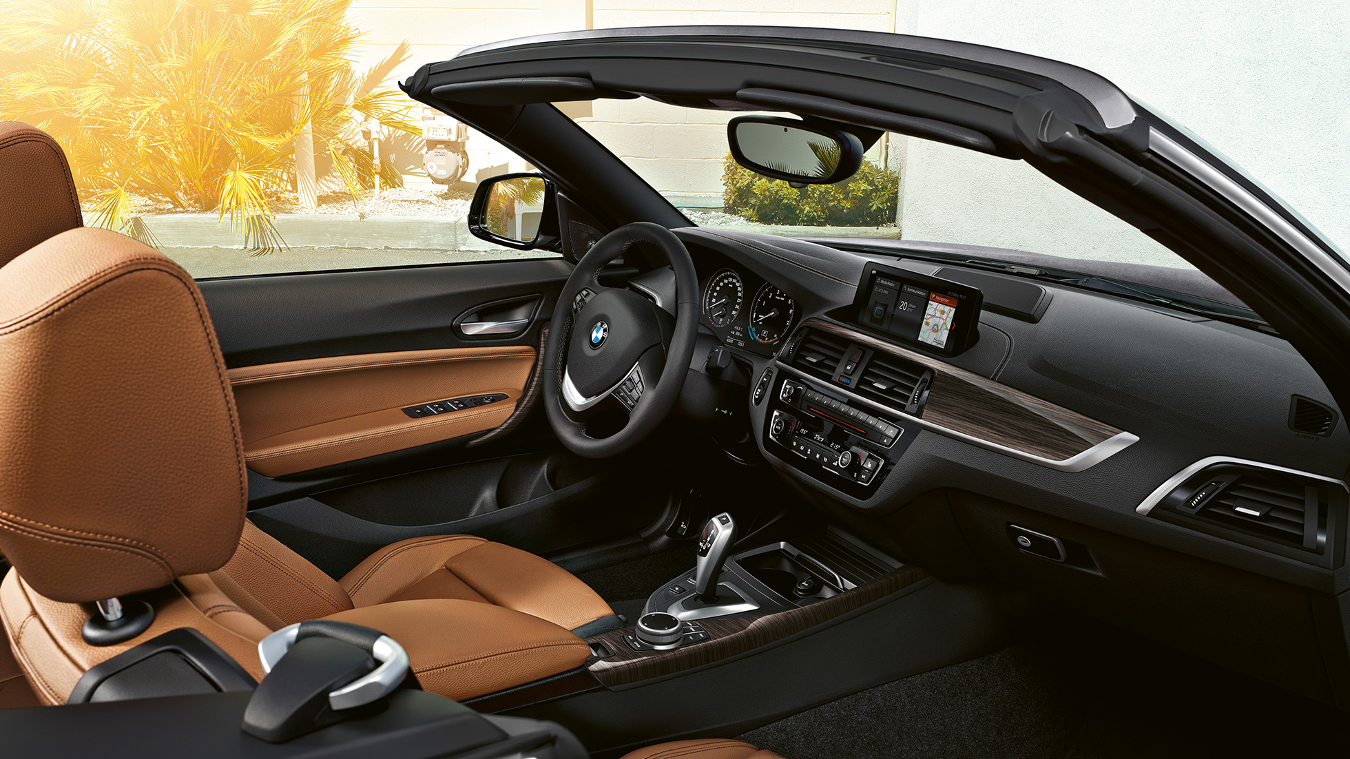 Innvendig design i BMW 2-serie Cabriolet Innvendig design i BMW 2-serie Cabriolet