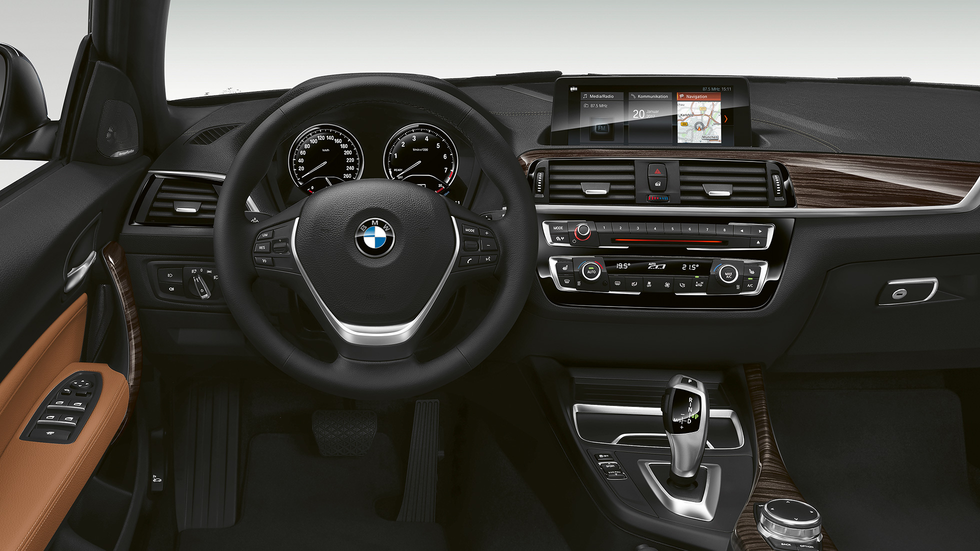 Førerplassen i BMW 2-serie Cabriolet Førerplassen i BMW 2-serie Cabriolet