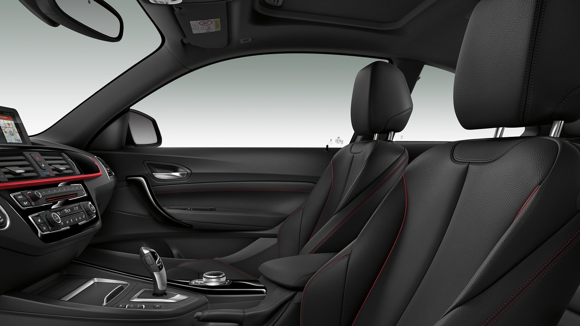 BMW 2-serie Coupé, Model Sport Line innvendig design BMW 2-serie Coupé, Model Sport Line innvendig design