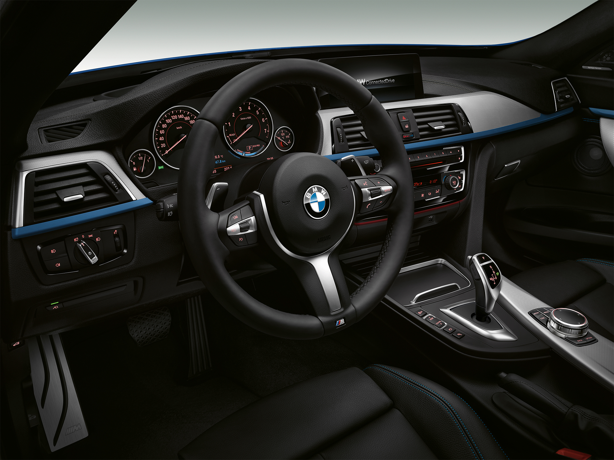 Førerplassen i BMW 3-serie Gran Turismo Førerplassen i BMW 3-serie Gran Turismo