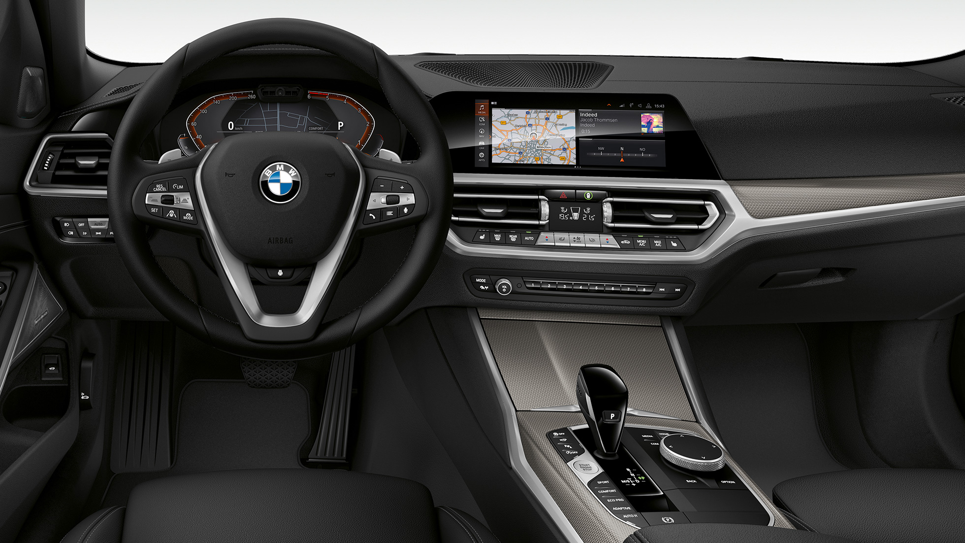 Modell Sport Line førerplass BMW 3-serie Touring, modell Sport Line førerplass