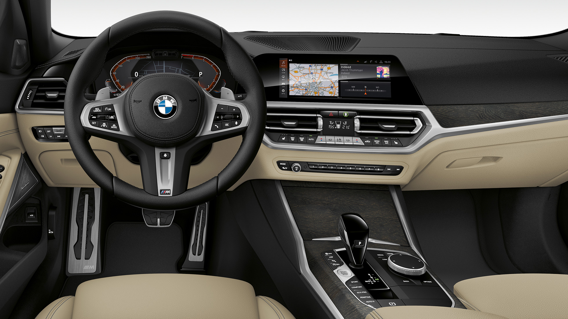 Modell M Sport førerplass BMW 3-serie Touring, Model M Sport førerplass