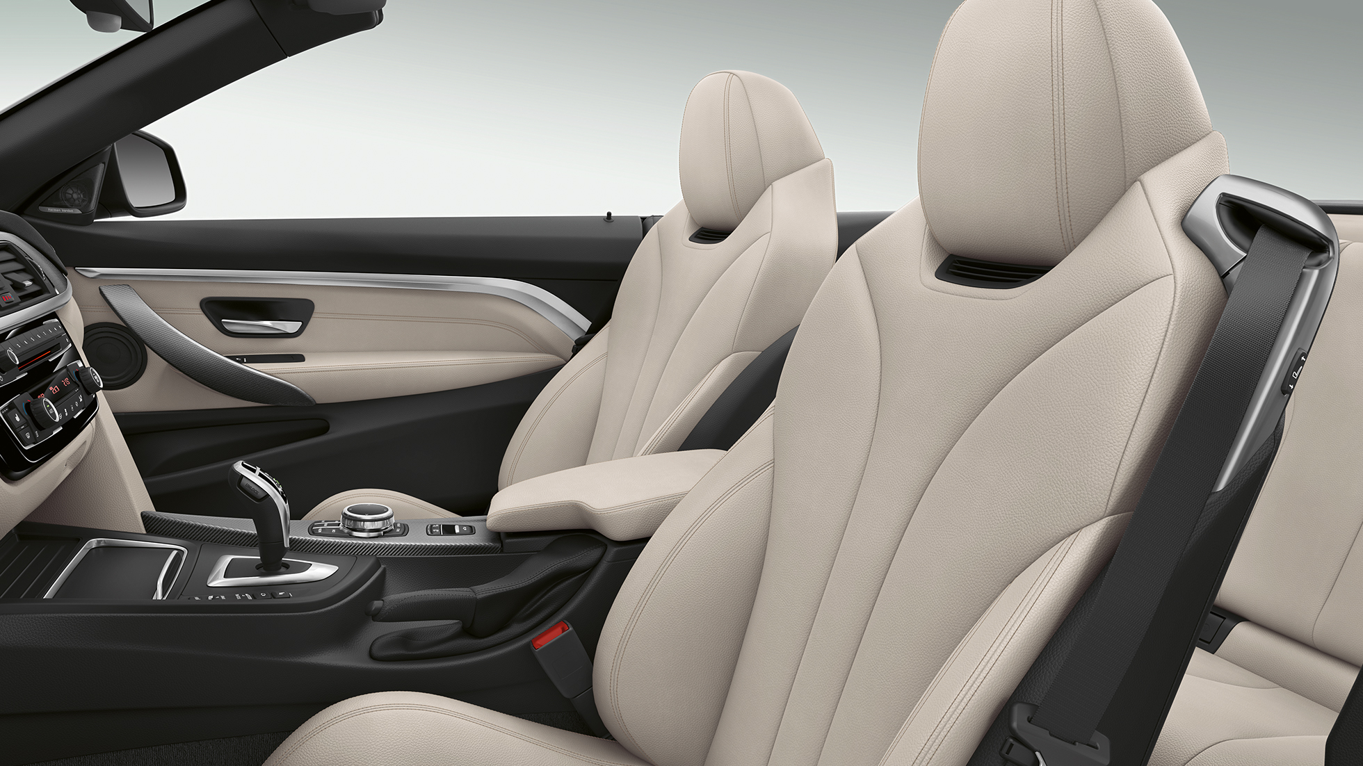 BMW 4-serie Cabriolet, Model Luxury Line innvendig design BMW 4-serie Cabriolet, Model Luxury Line innvendig design