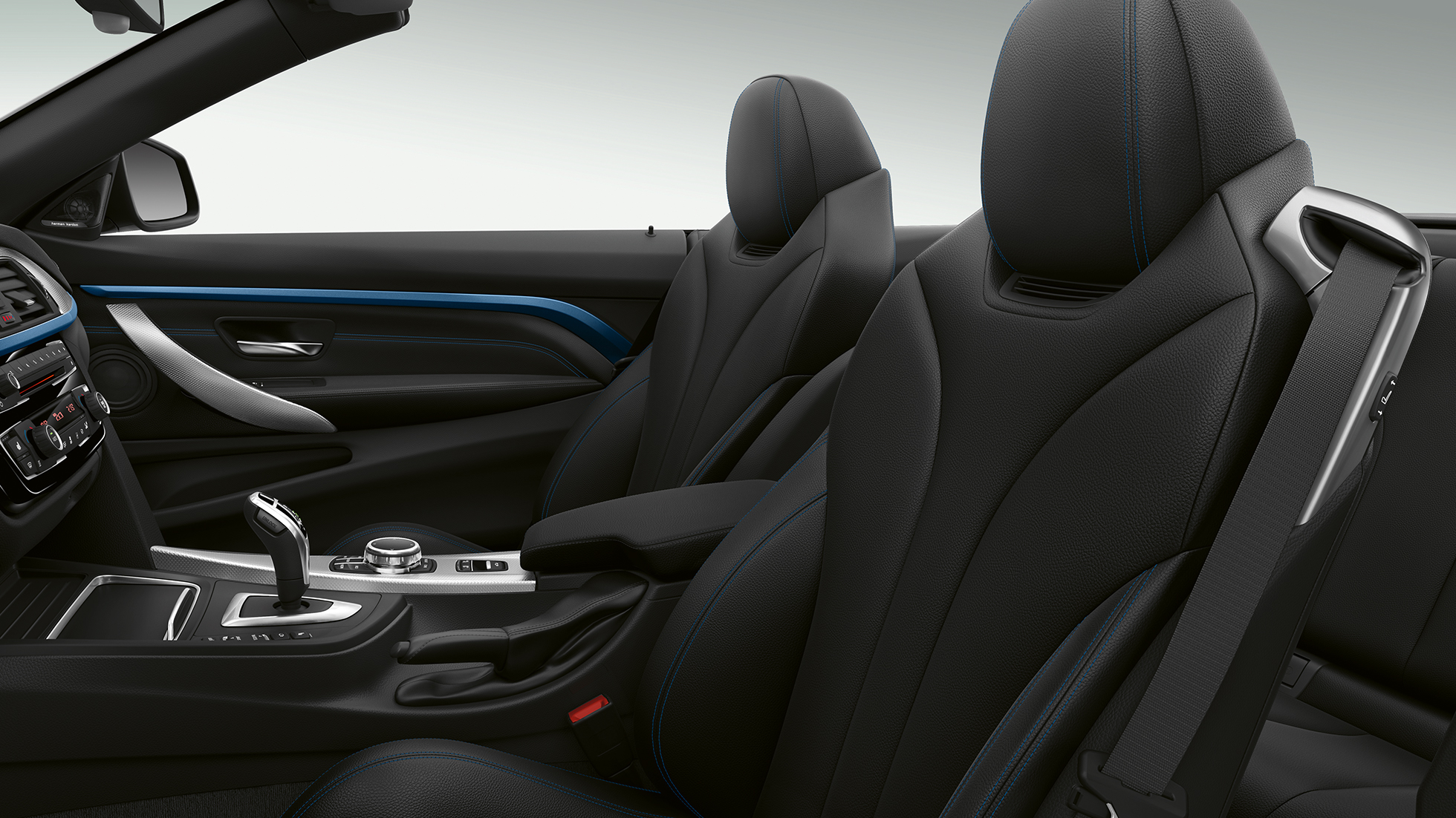 BMW 4-serie Cabriolet, Model M Sport innvendig design BMW 4-serie Cabriolet, Model M Sport innvendig design