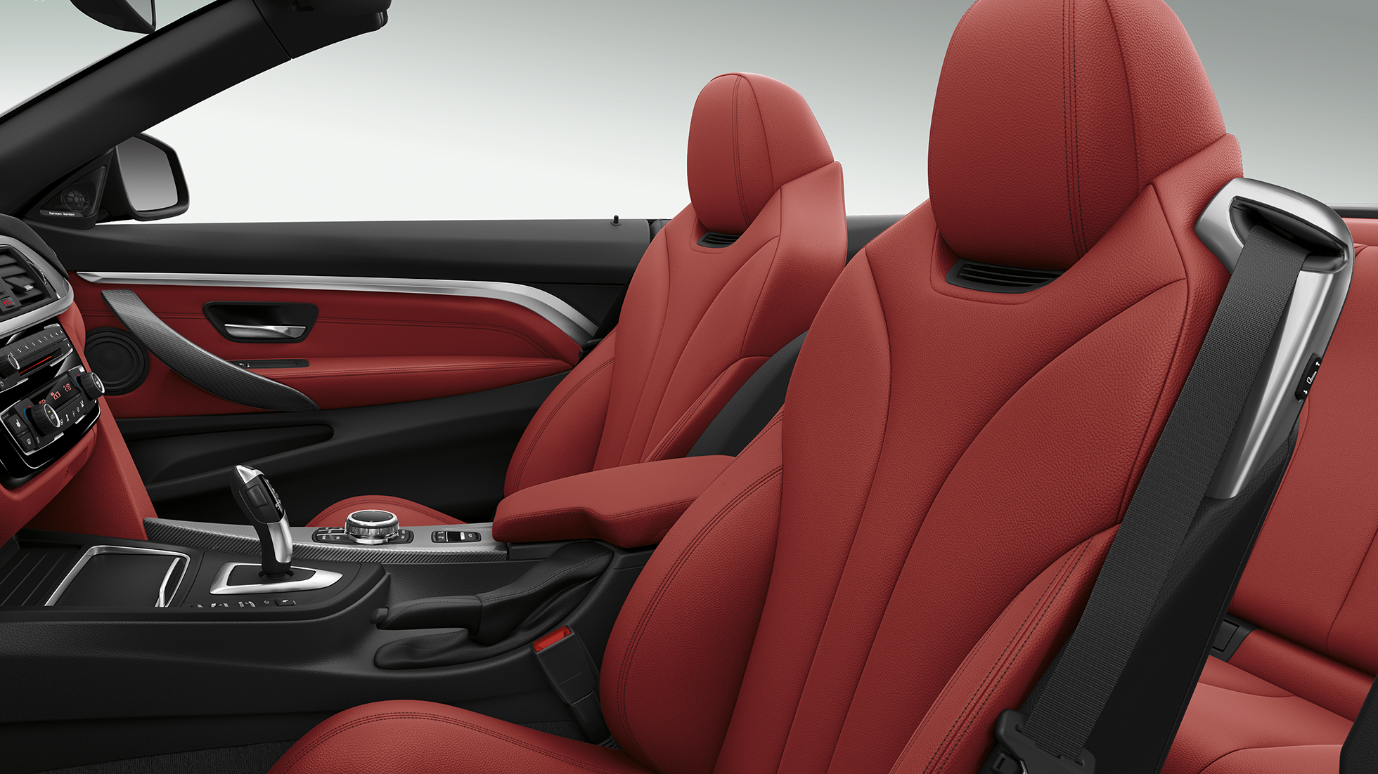 BMW 4-serie Cabriolet, Model Sport Line innvendig design BMW 4-serie Cabriolet, Model Sport Line innvendig design