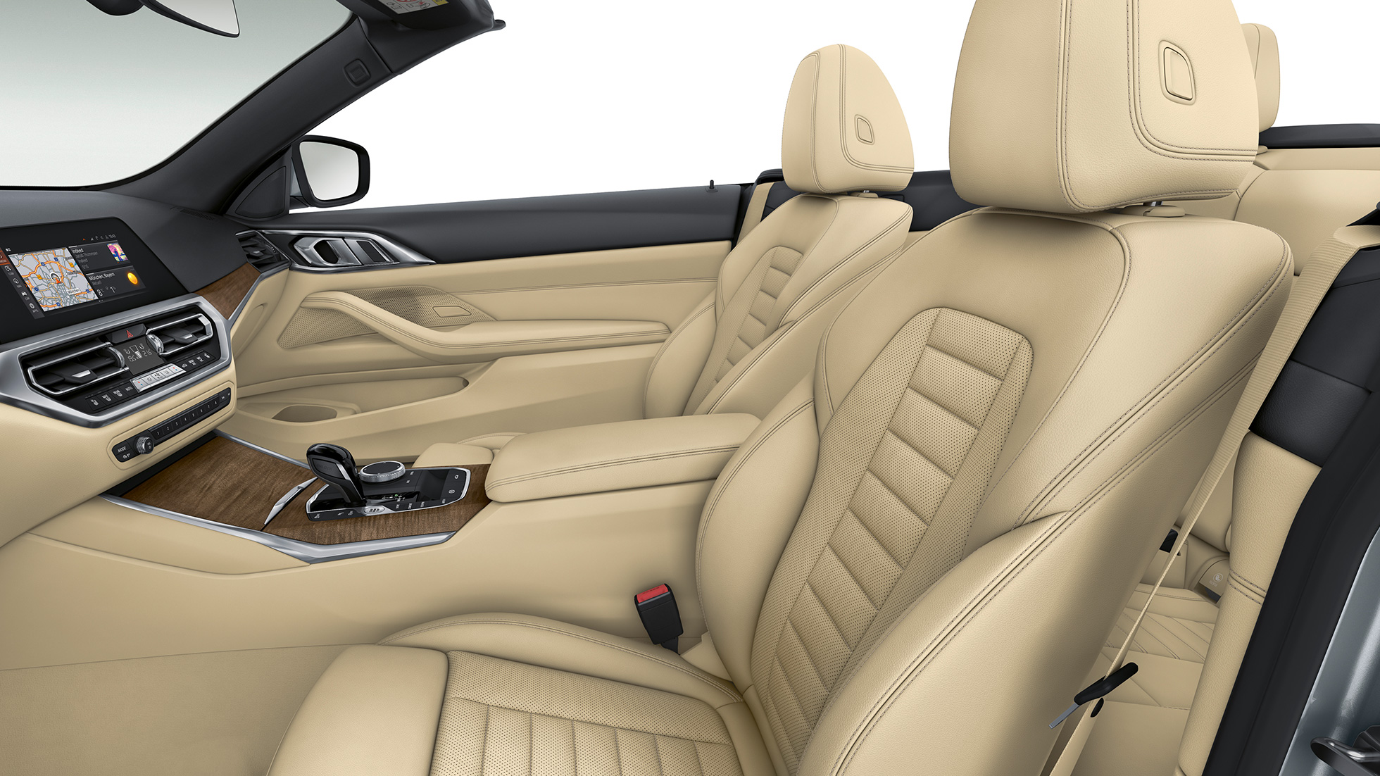 Seter BMW 4-serie Cabriolet Basisutstyr G23 2020 BMW 4-serie Cabriolet G23 2020 Basisutstyr Interiør Seter