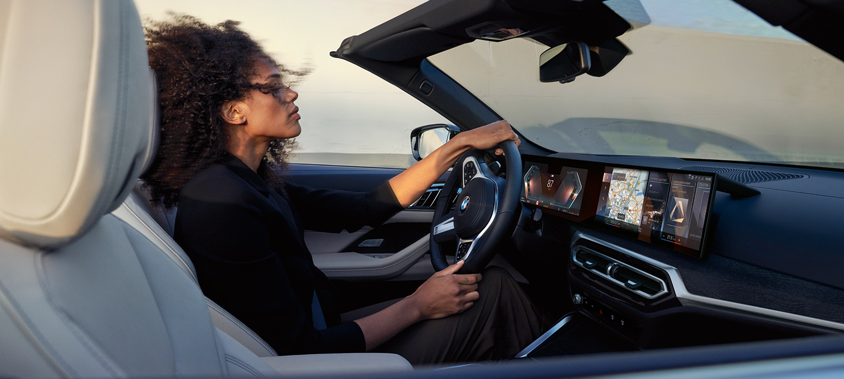 Digitale tjenester og førerassistentsystemer BMW 4-serie Cabriolet G23 2020 BMW 4-serie Cabriolet G23 2020 Interiør førerassistentsystemer digitale tjenester