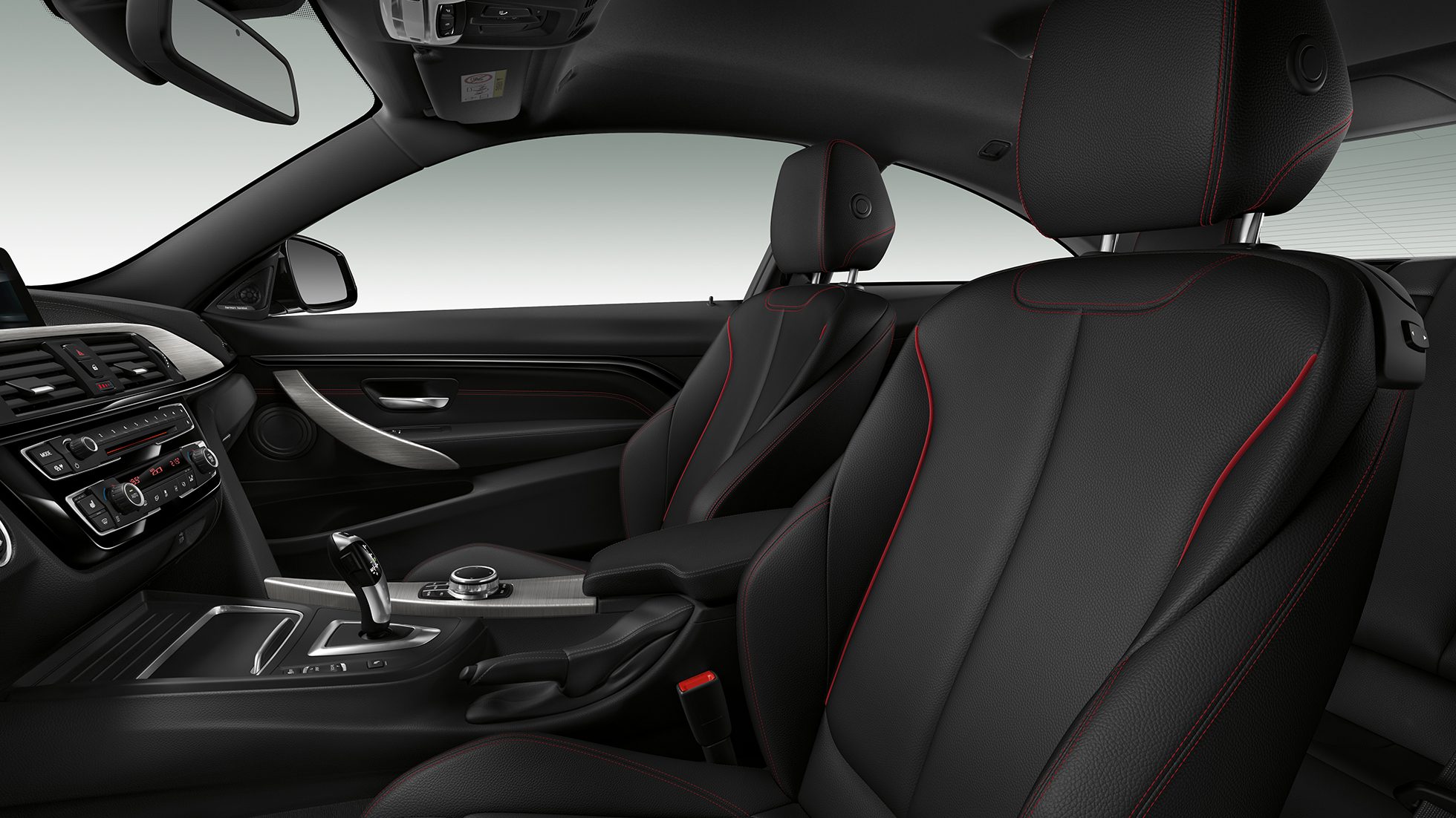 BMW 4-serie Coupé, Model Sport Line innvendig design BMW 4-serie Coupé, Model Sport Line innvendig design