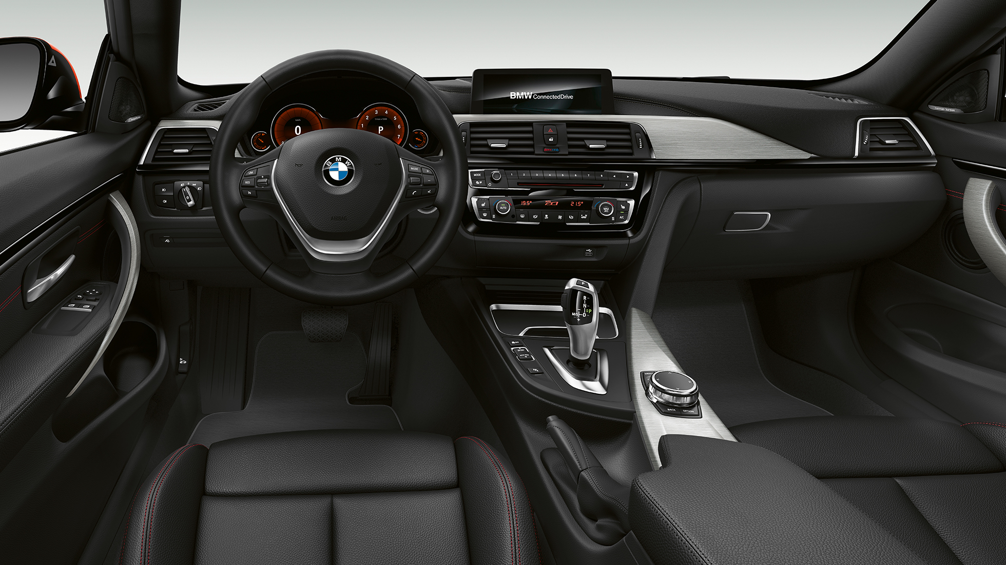 BMW 4-serie Coupé, Model Sport Line førerplass BMW 4-serie Coupé, Model Sport Line førerplass