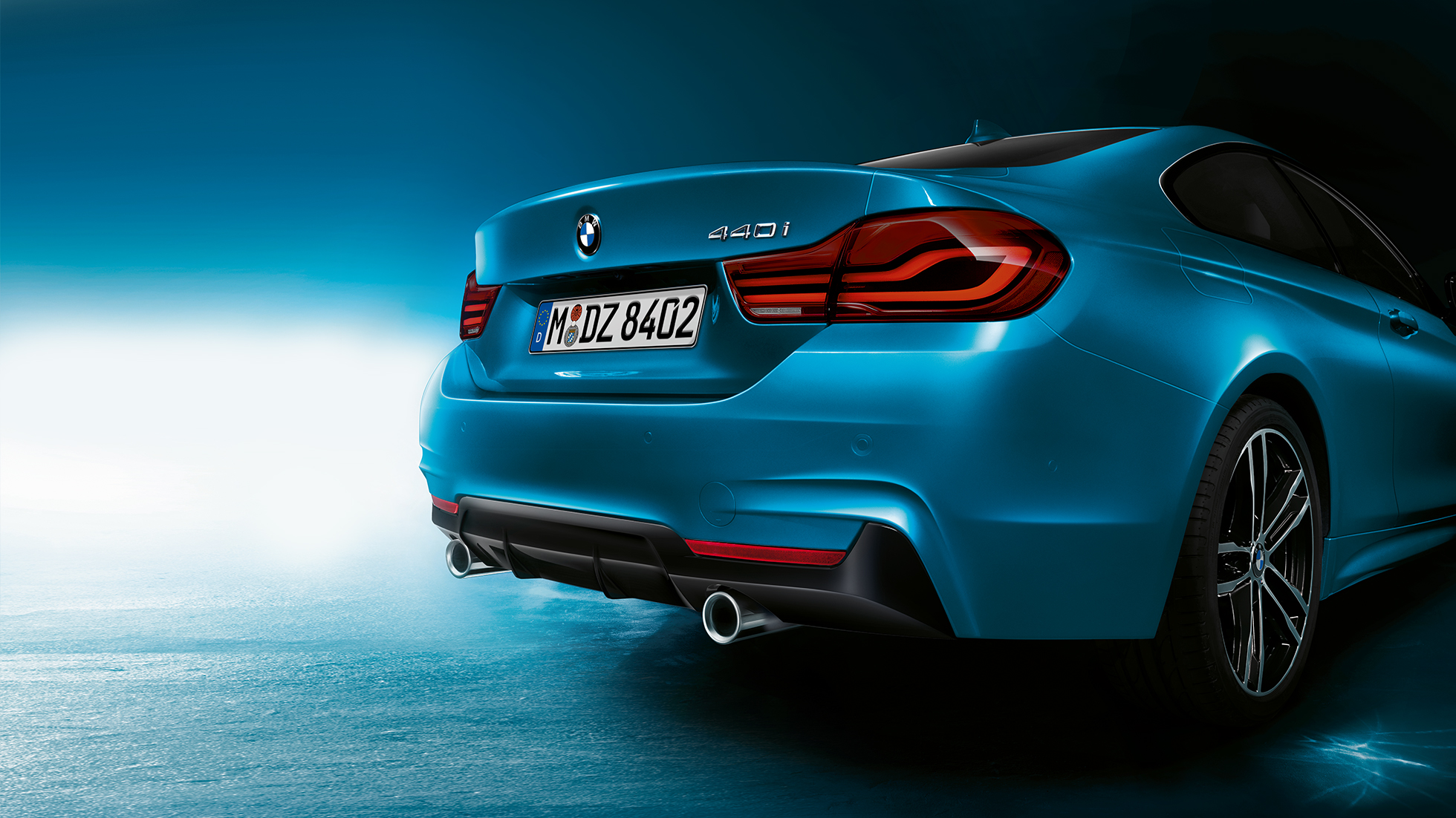 Modellbetegnelse på hekken til BMW 4-serie Coupé Modellbetegnelse på hekken til BMW 4-serie Coupé