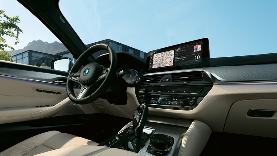 Interiør BMW 5-serie Sedan G30 BMW 5-serie Sedan G30 Facelift 2020 interiør