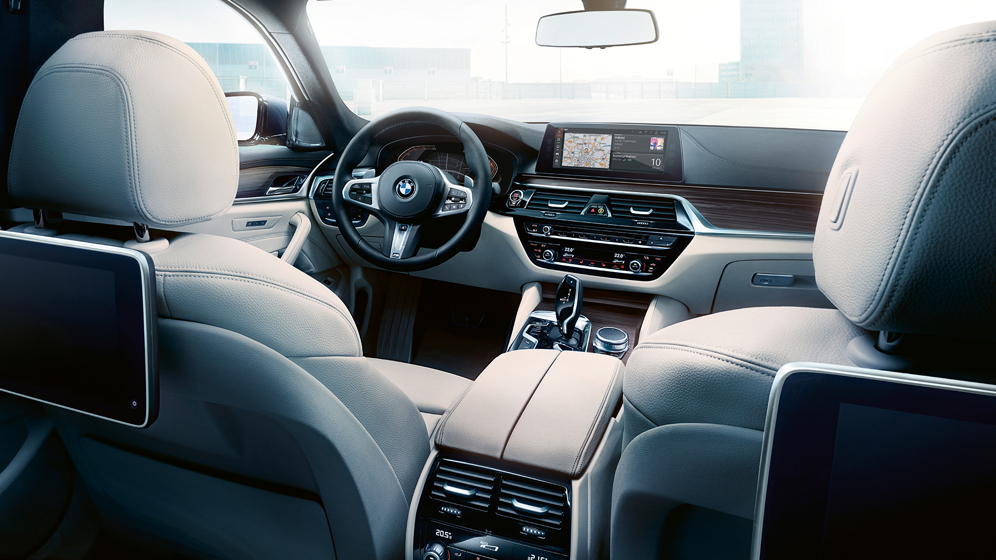 Cockpit-design til BMW 5-serie Touring Cockpit BMW 5-serie Touring 530d xDrive Touring G31 Middelhavsblå metallic
