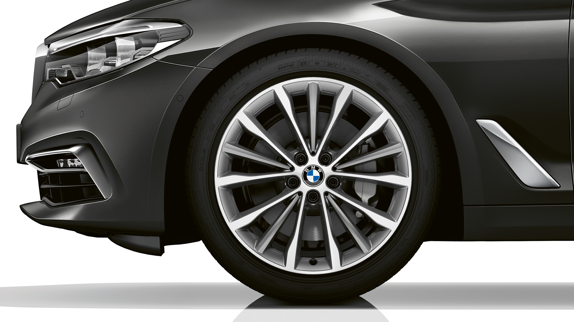 Luxury Line hjul BMW 5-serie Touring Luxury Line BMW 5-serie Touring 540i xDrive Touring G31 Sofistogrå Brillianteffekt metallic hjul