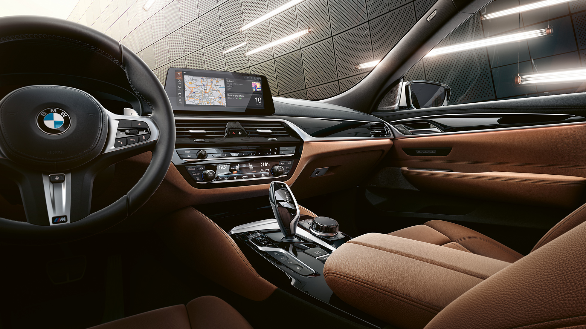 BMW 6-serie Gran Turismo G32 interiør BMW 6-serie Gran Turismo G32 2017 interiør