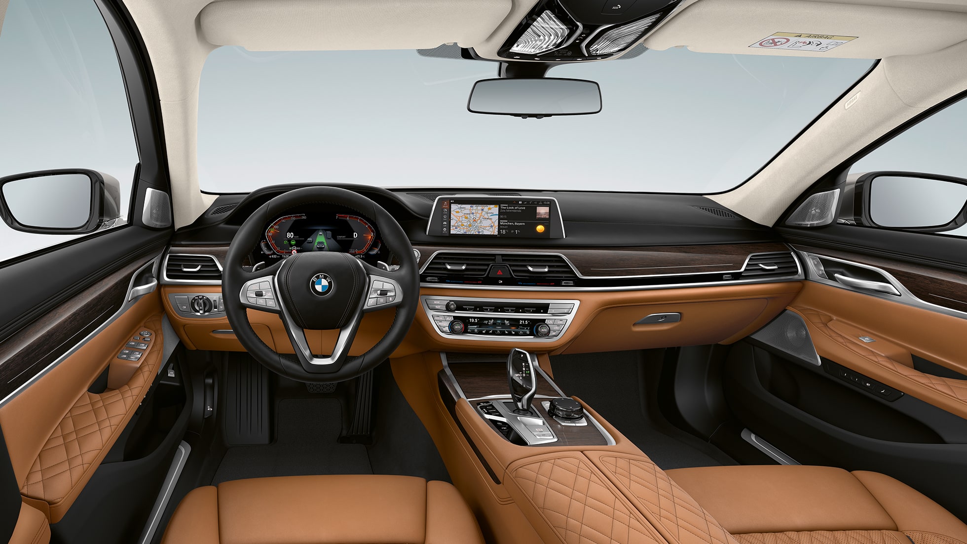Kupeen til BMW 7-serie Sedan med Pure Excellence utvendig design Kupeen til BMW 7-serie Sedan med Pure Excellence utvendig design