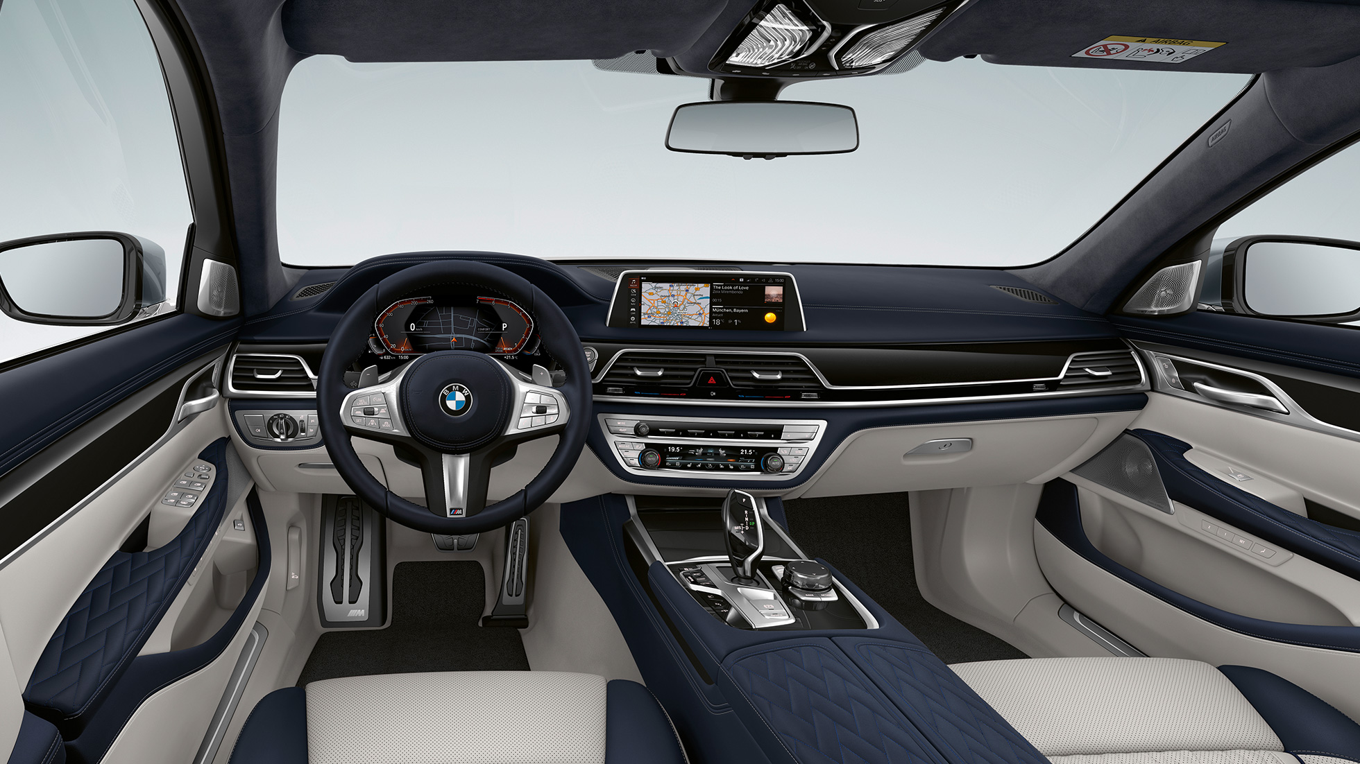Kupeen til BMW 7-serie Sedan med M Sportspakke Kupeen til BMW 7-serie Sedan med M Sportspakke