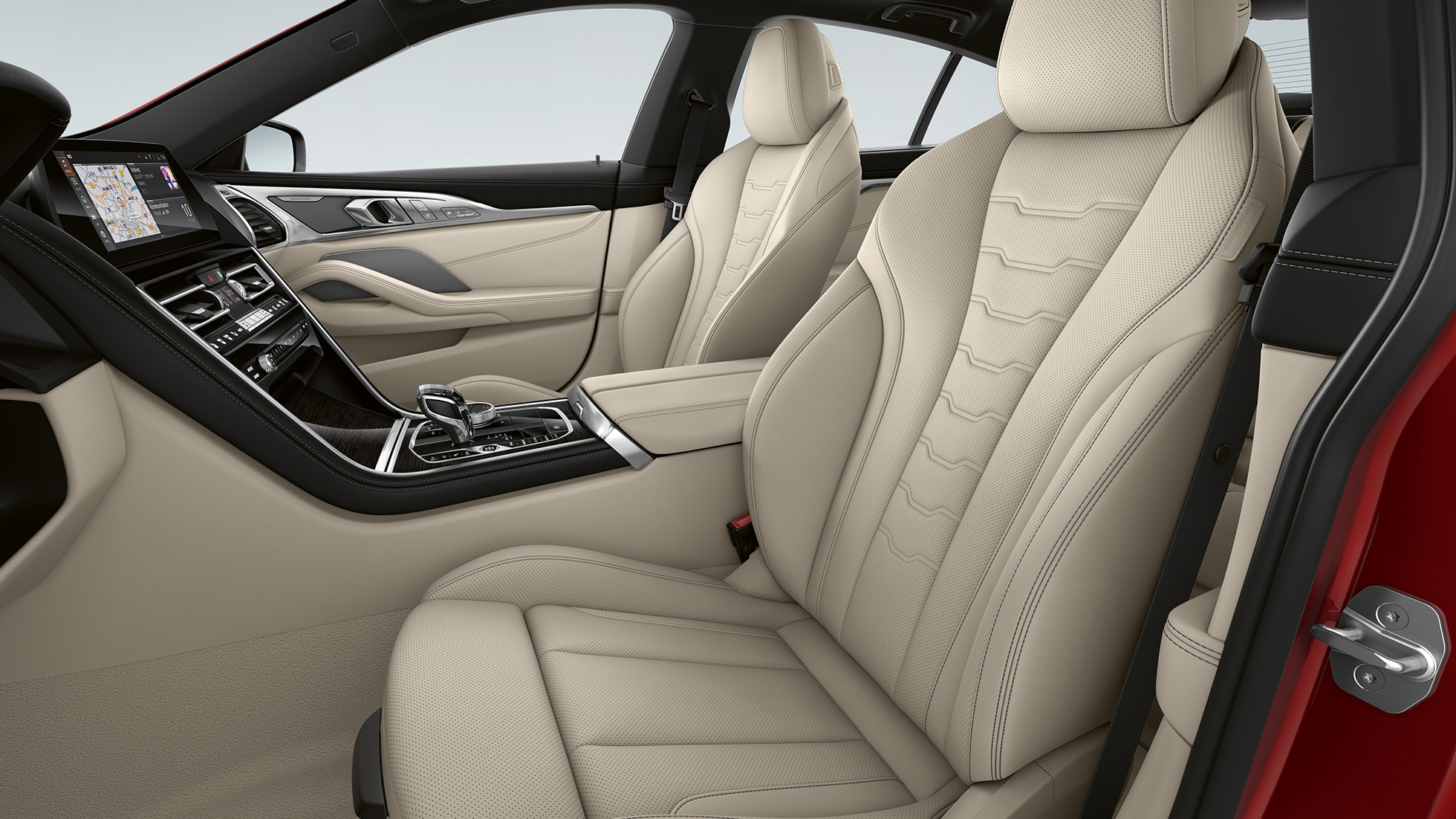 Standardmodell Innvendig utstyr BMW 8-serie Gran Coupé, Standardmodell Innvendig utstyr