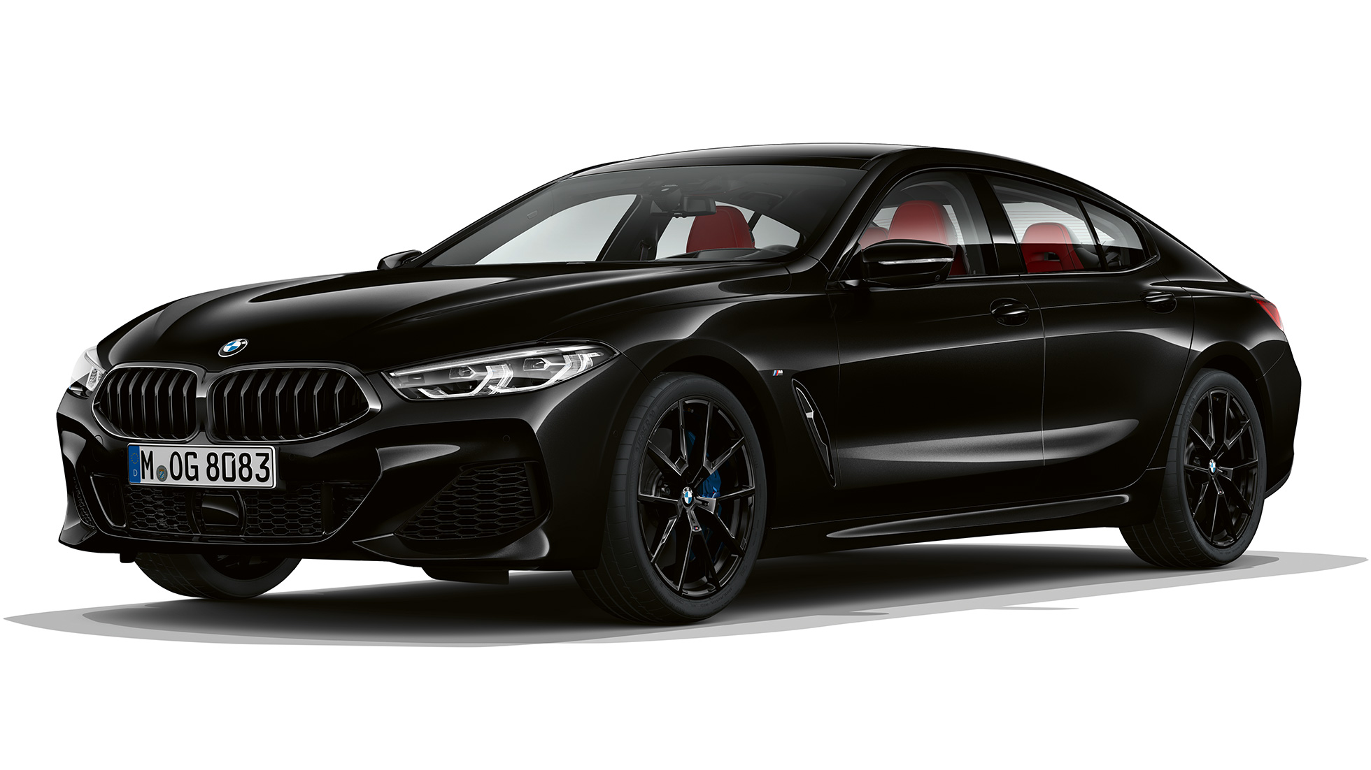 M Sportspakke sett skrått forfra BMW 8-serie Gran Coupé, M Sportspakke sett skrått forfra