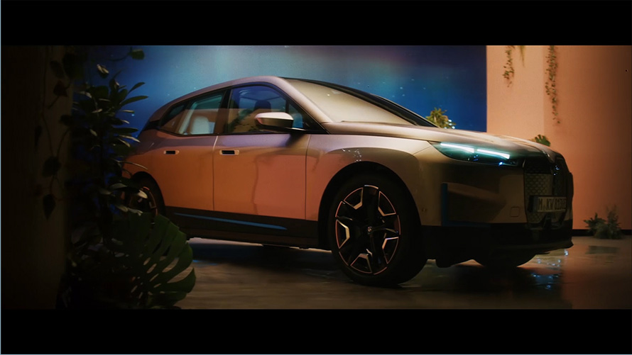 BMW iX i20 elektrisk SUV interiør video BMW iX i20 2021 elektrisk SUV interiør video