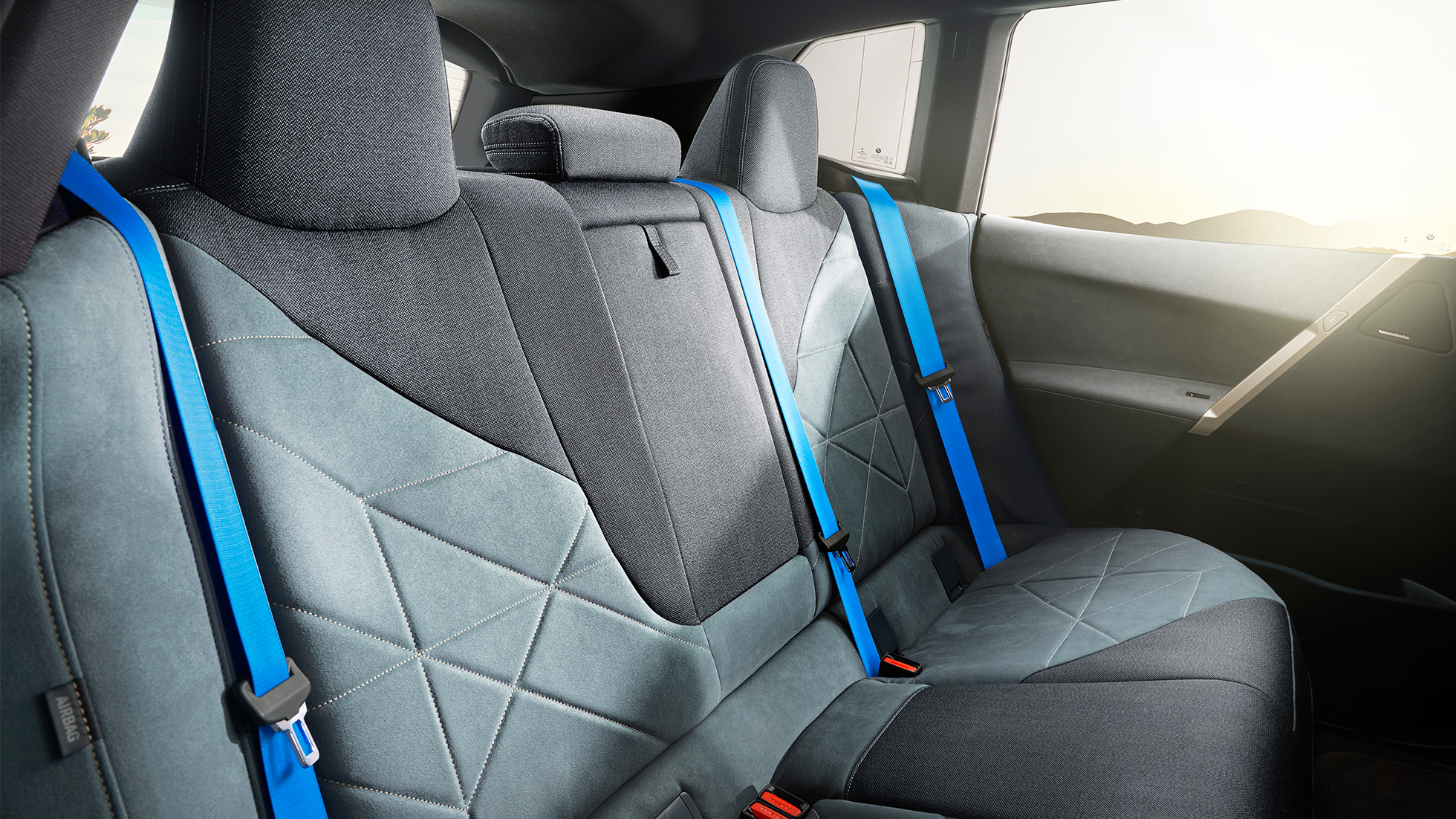 BMW iX design Loft Stonegrey BMW iX i20 interiørdesign Loft Stonegrey
