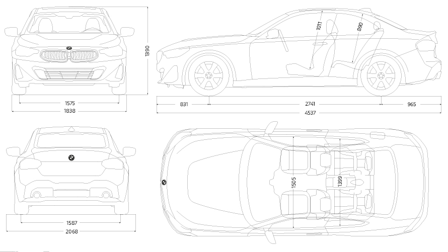 BMW M240i xDrive Coupé G42 2021 BMW M240i xDrive Coupé G42 2021 safirsort metallic