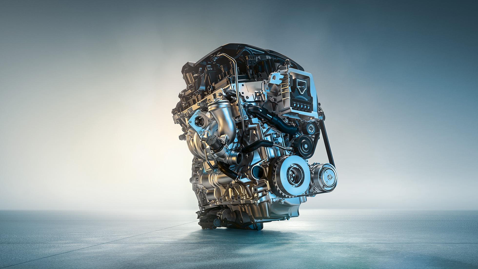 BMW M135i xDrive-motor. Den M TwinPower Turbo 4-sylindret bensinmotoren til BMW M135i xDrive yter hele 225 kW (306 hk).