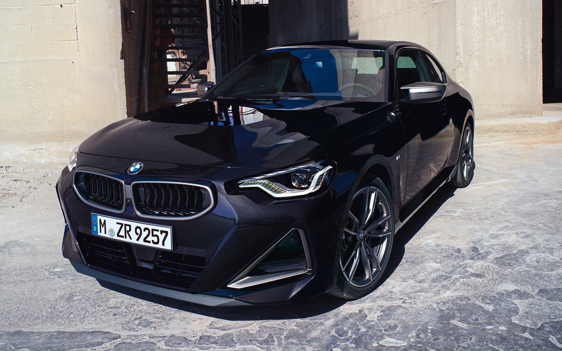 BMW M240i G42 Frontdesign inntrykk Frontdesign inntrykk BMW M240i G42