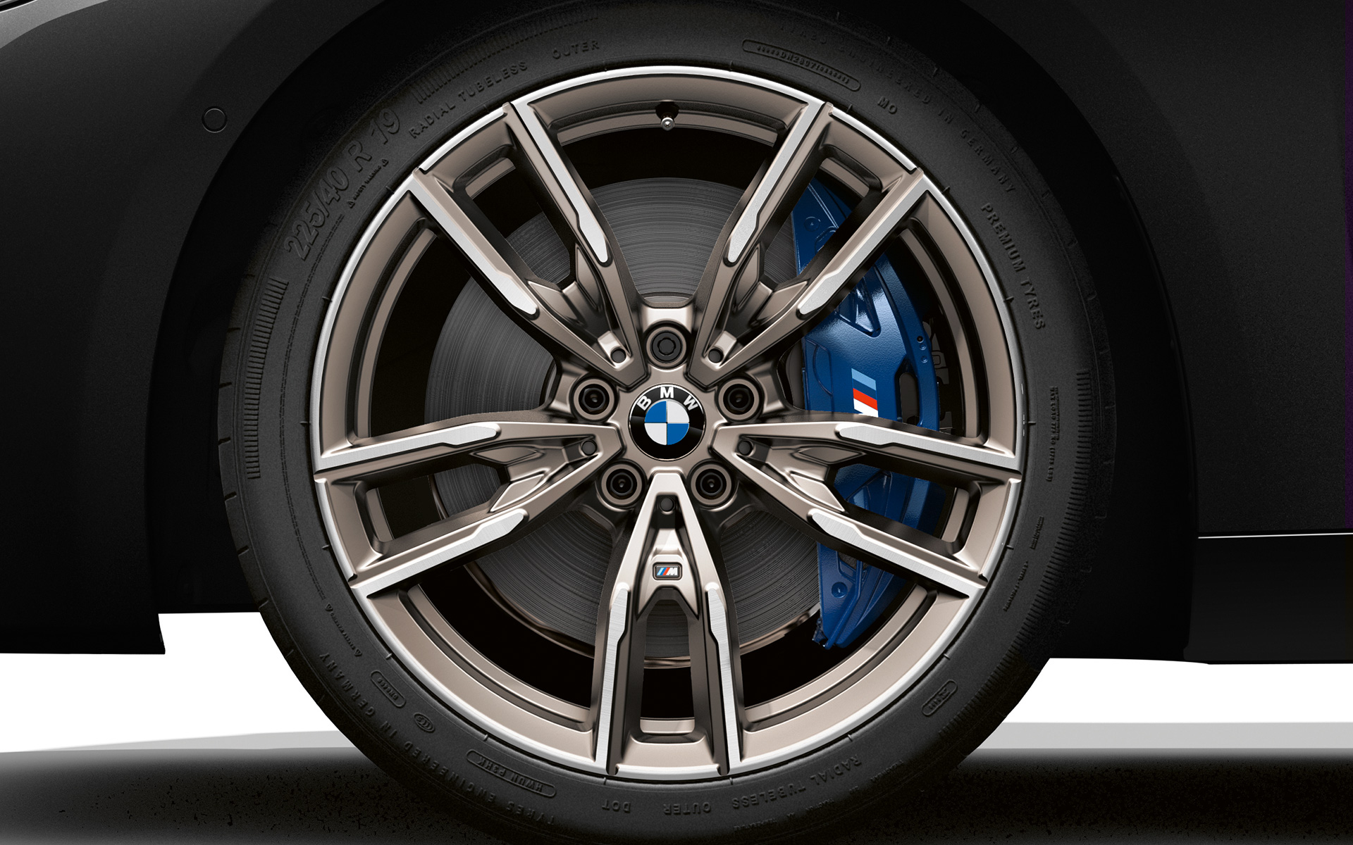 BMW M240i G42 M sportsbremser , mørkeblå metallic M sportsbremser , mørkeblå metallic BMW M240i G42