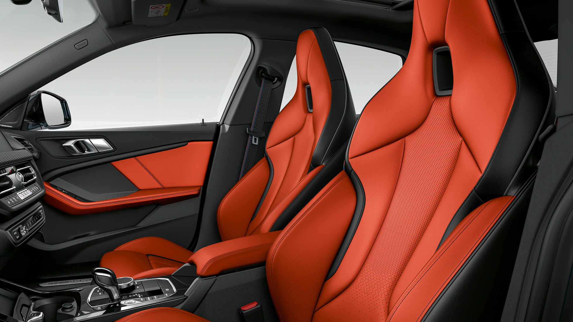 Interiør BMW M235i xDrive Gran Coupé Premium-interiør BMW M235i xDrive Gran Coupé 2020 F44 interiør