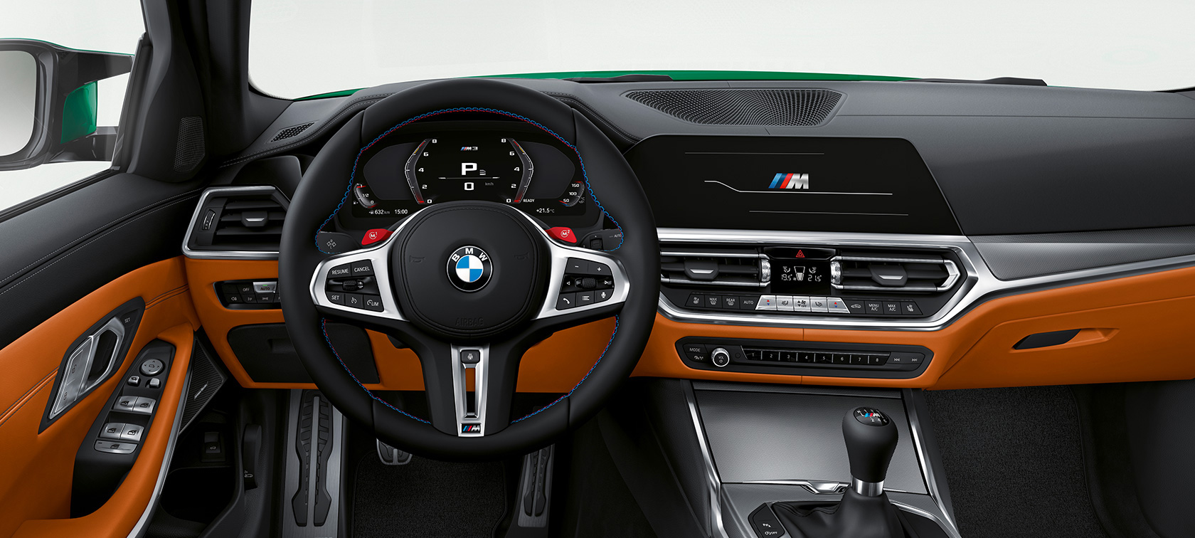 BMW M3 Sedan G80 2020 Cockpit BMW M3 Sedan G80 2020 Cockpit Interiør