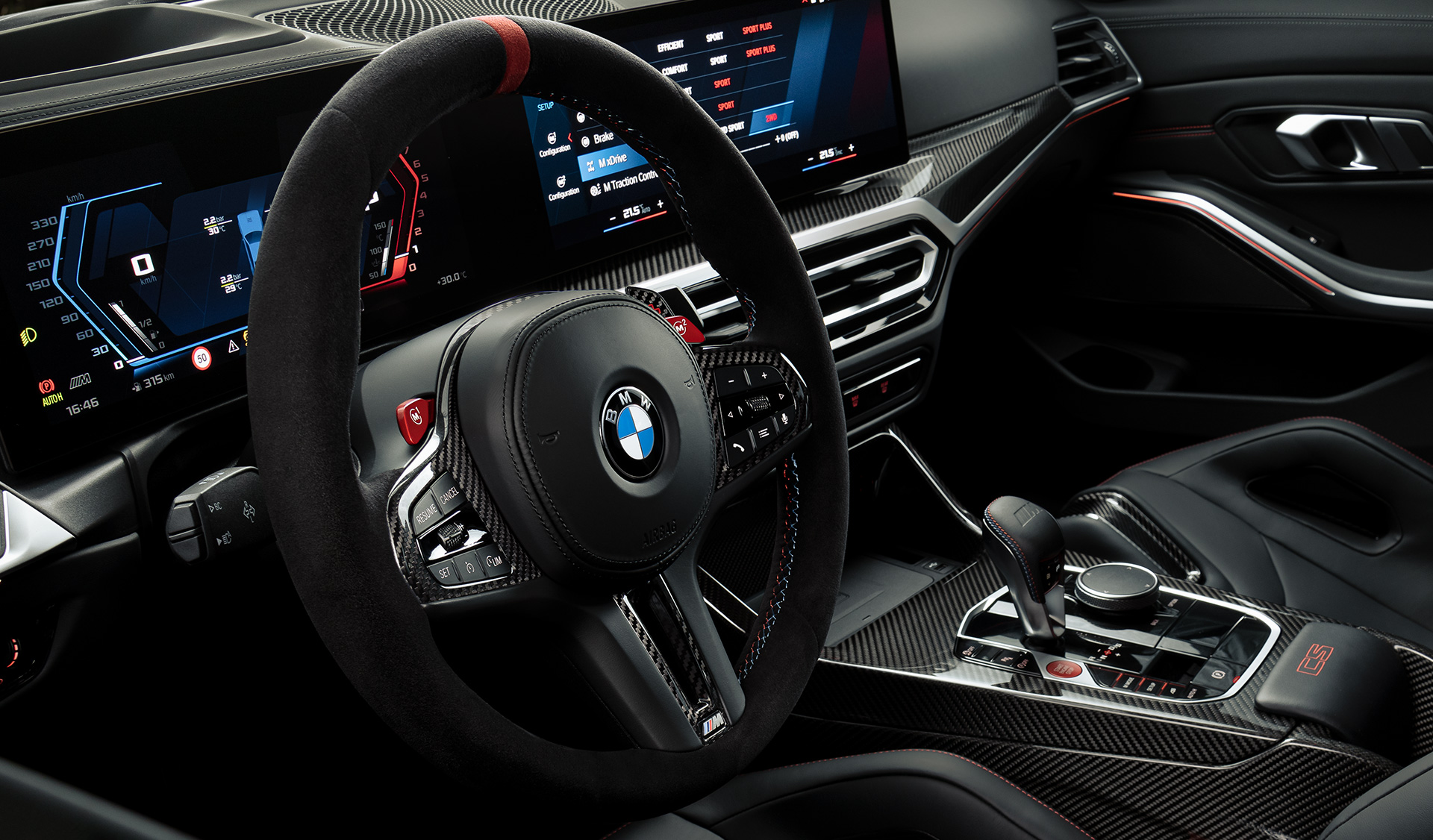 M skinnratt Alcantara BMW M3 CS G80 BMW M3 CS G80 M skinnratt Alcantara