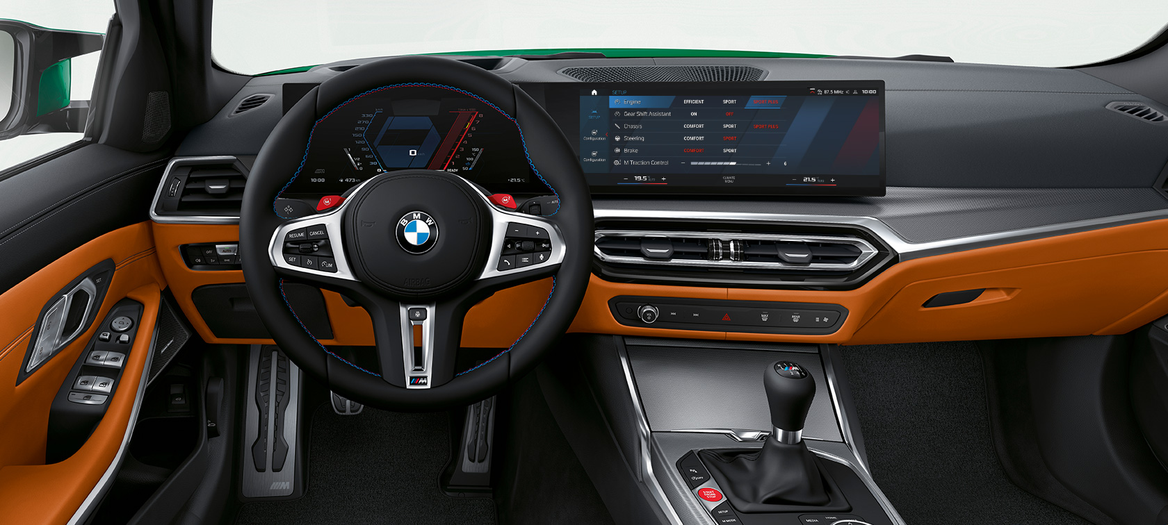 BMW M3 CS G80 cockpit BMW M3 CS G80 cockpit kupé