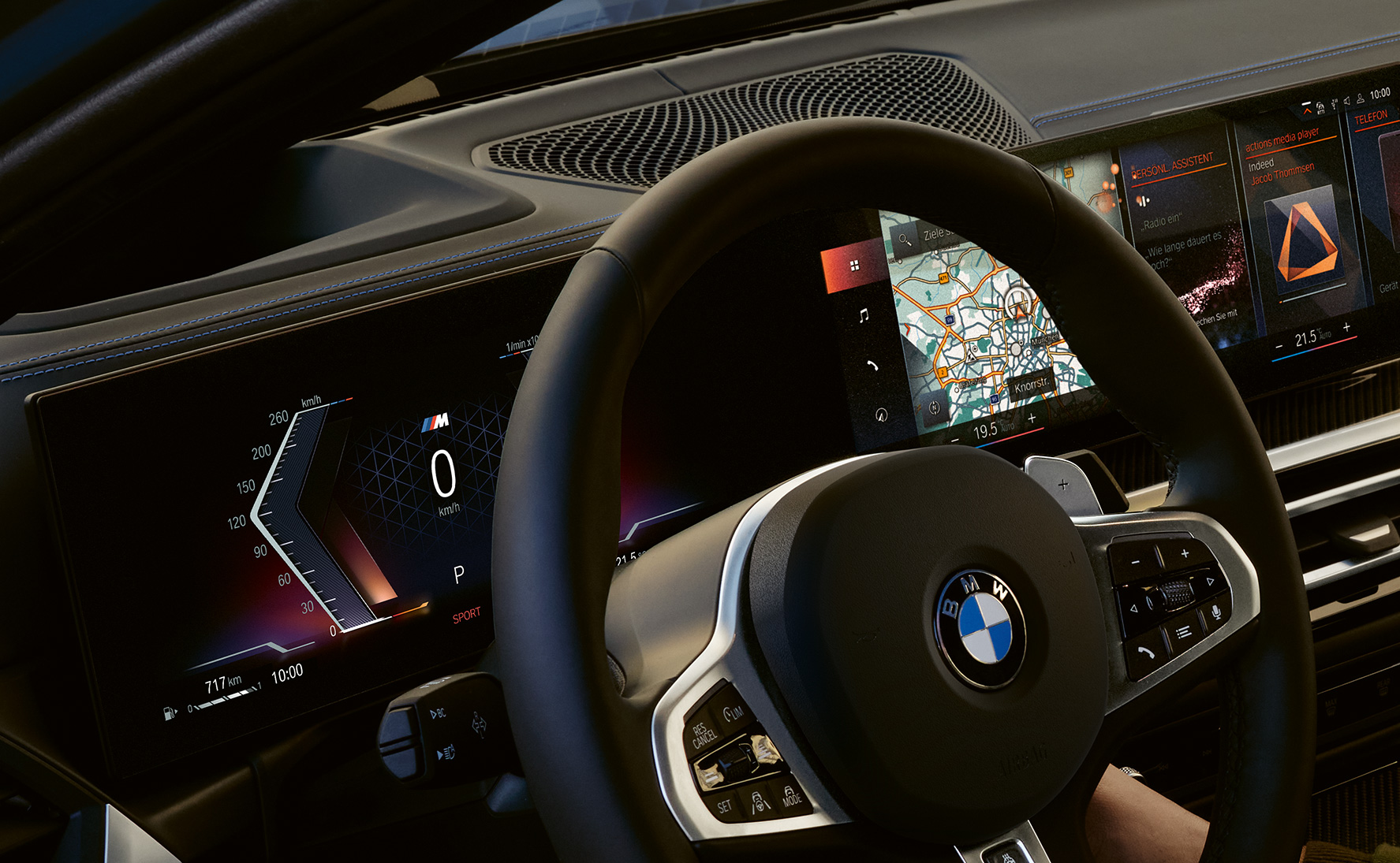 BMW M340i xDrive Touring G21 Cockpit-nærbilde