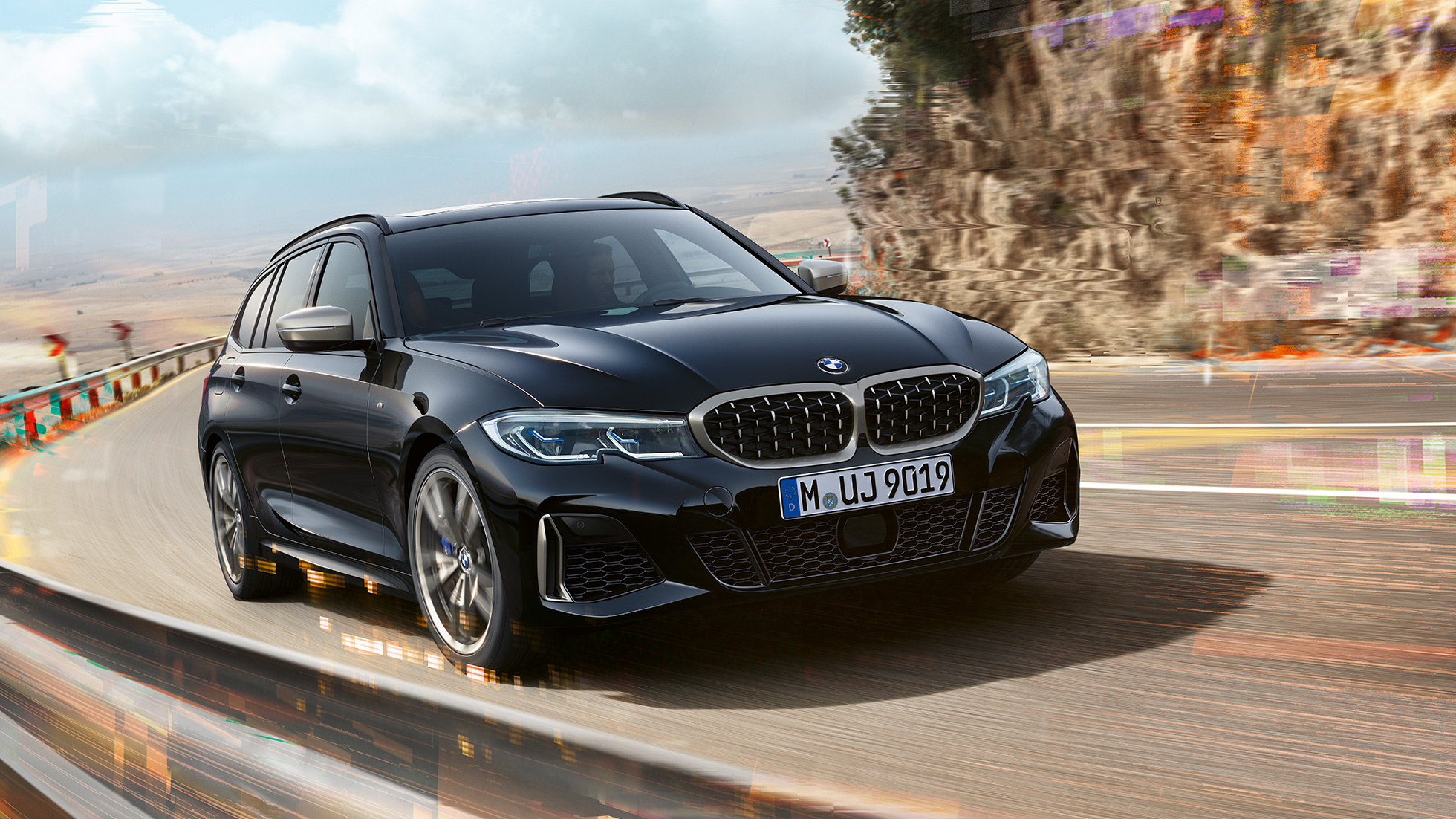 Frontdesign grill og luftinntak BMW M340i xDrive Touring, frontdesign grill og luftinntak