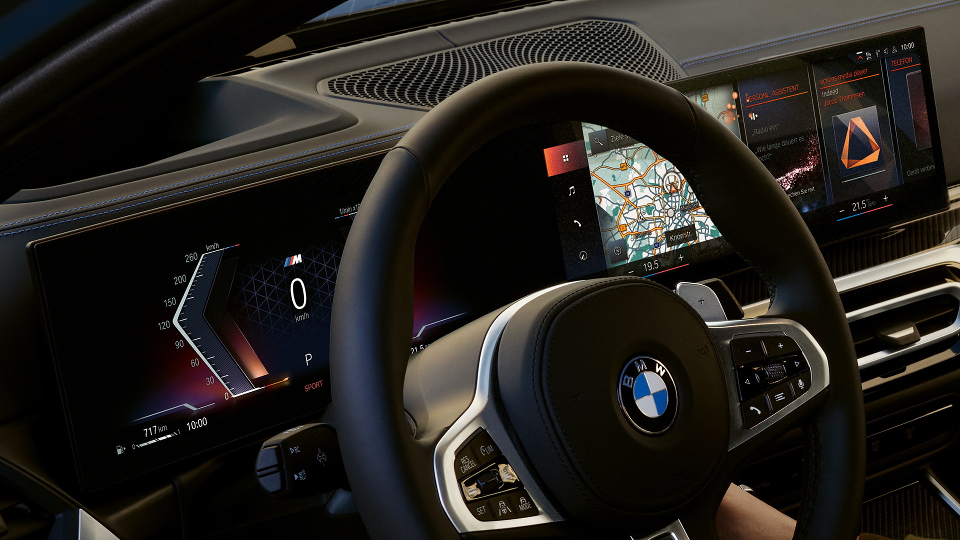 BMW M340i xDrive Touring G21 Cockpit-nærbilde