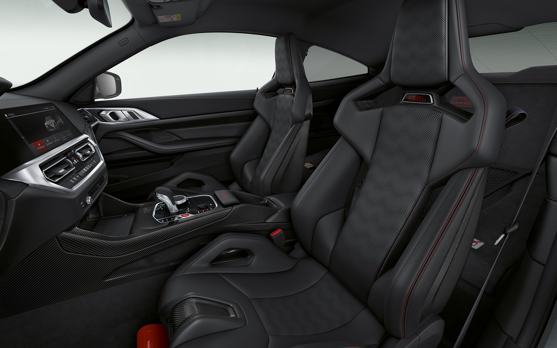 M Carbon bøttesete BMW M4 CSL G82 BMW M4 CSL G82 interiør M Carbon bøttesete