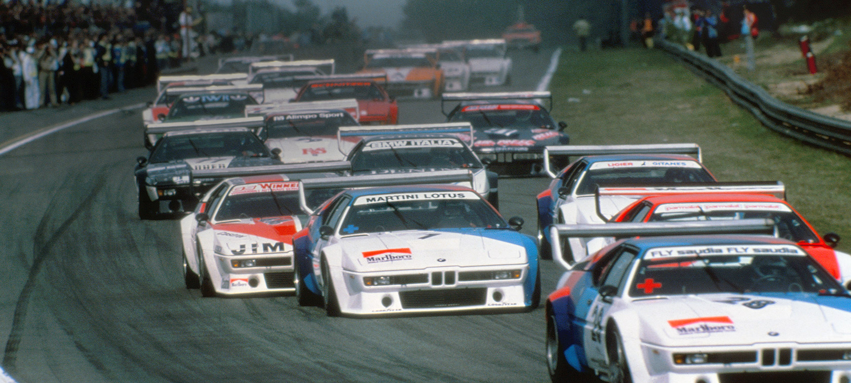 BMW M-biler på racerbanen BMW M-modell BMW M-biler på racerbanen