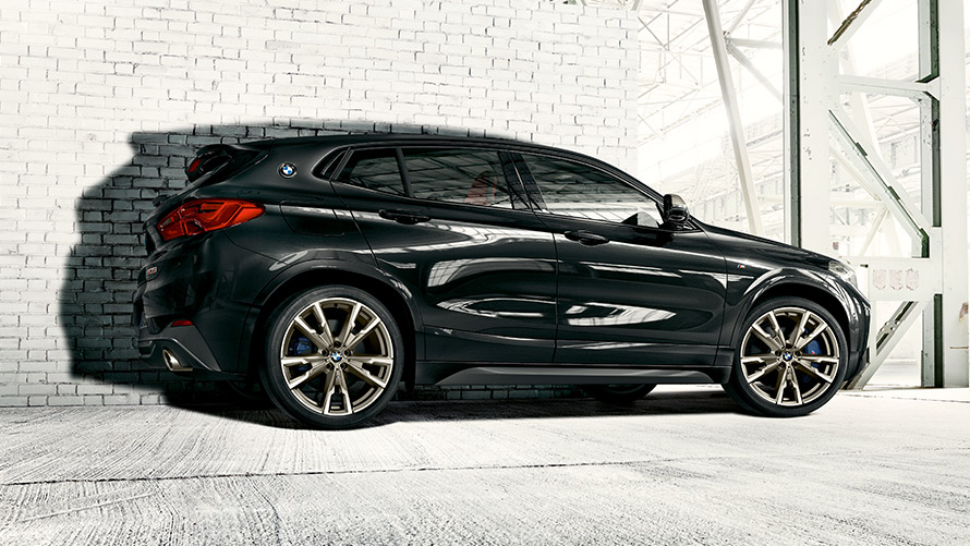BMW X2 M35i (F39), Safirsort metallic, tekniske data BMW X2 M35i (F39), Safirsort metallic, tekniske data