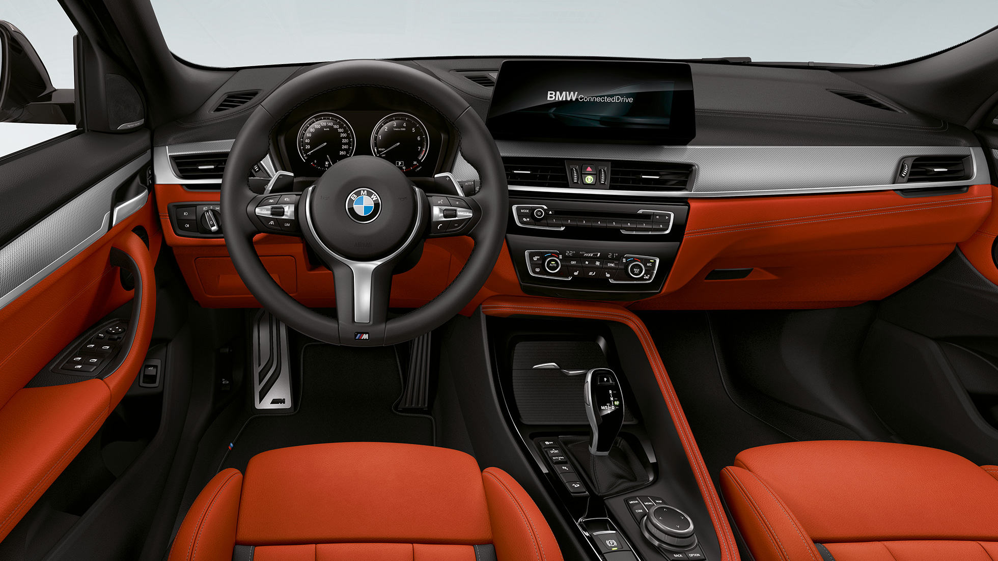 Cockpit BMW X2 M35i Cockpit BMW X2 M35i 2018 F39 Interiør