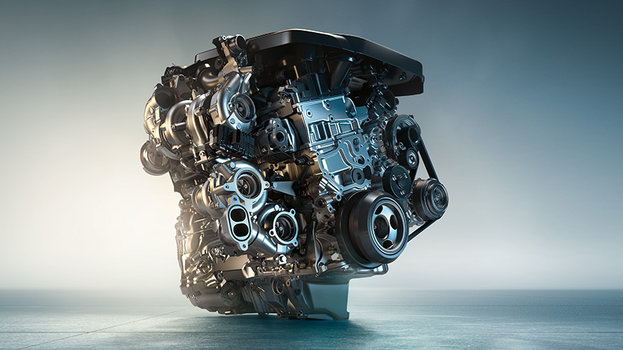 BMW M TwinPower Turbo Dieselmotor BMW X5 M50d 6-sylindret BMW M TwinPower Turbo Diesel rekkemotor BMW X5 M50d G05